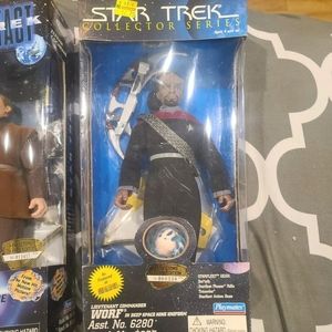 New Star Trek Collectors Series 9" Playmates Worf Figure 96